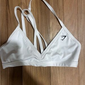 Gymshark White Sports Bra